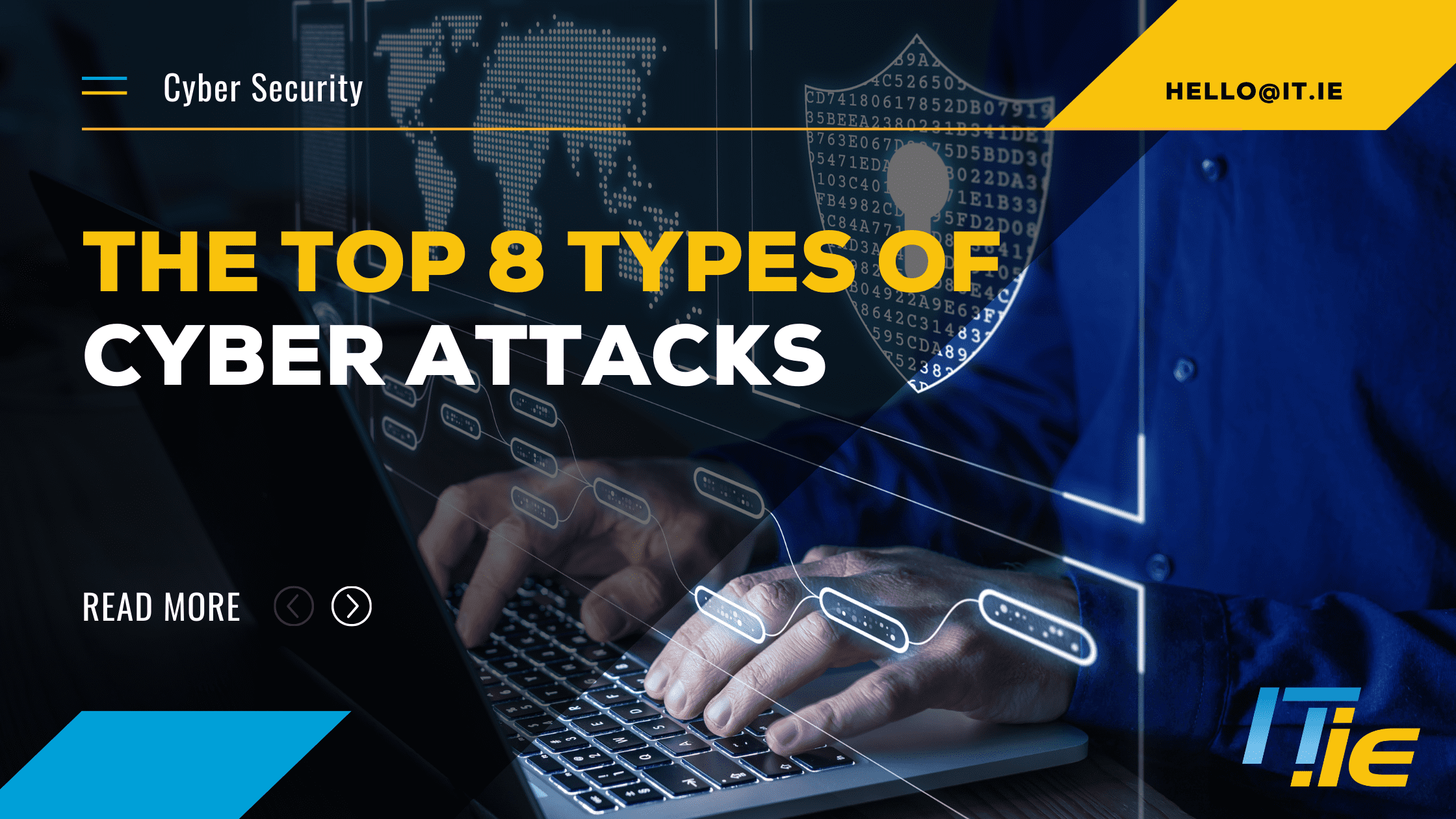 The top 8 Types of Cyber Attacks
