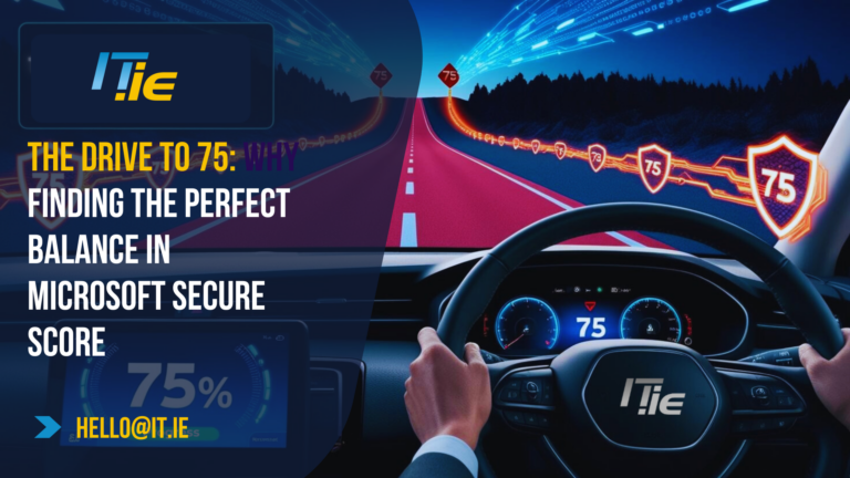 The Drive to 75: Finding the Perfect Balance in Microsoft Secure Score