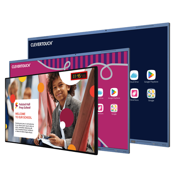 Close up of screen hardware