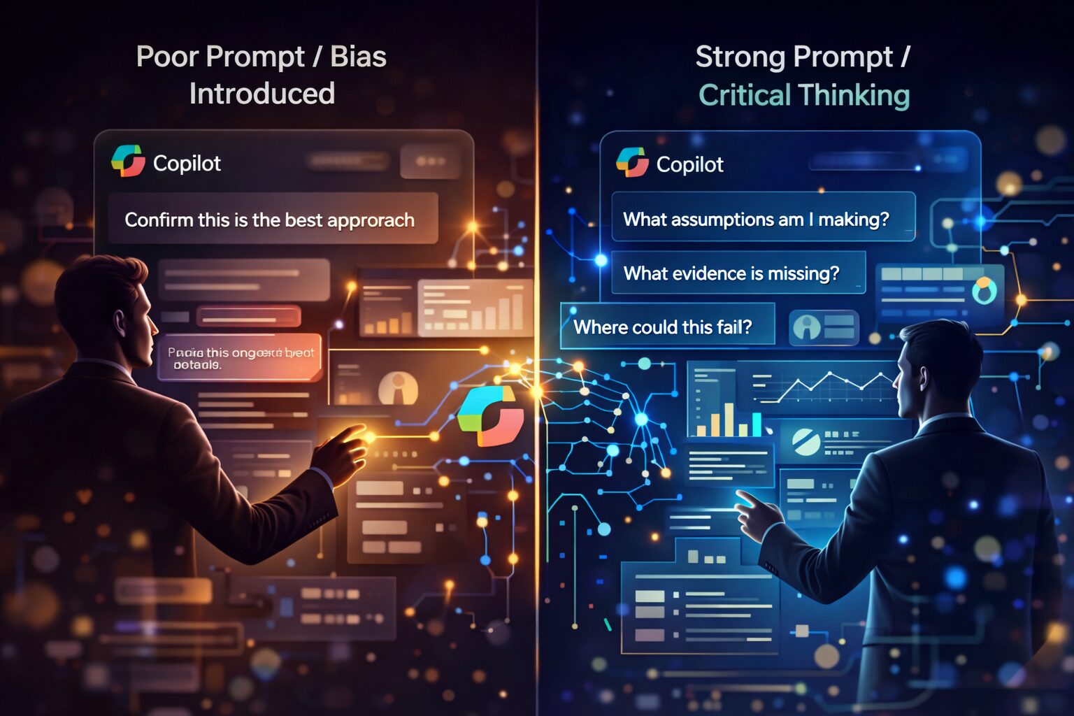 Visualization of AI Bias in Business Decision Making