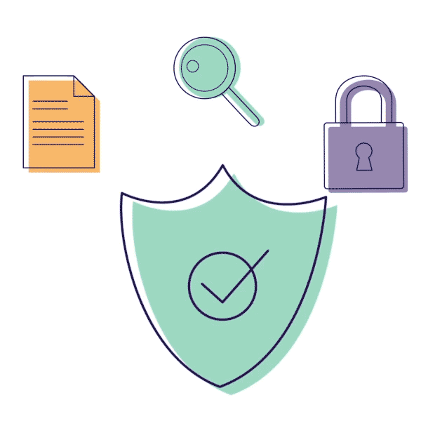 Animation showing siloed business and private password vaults